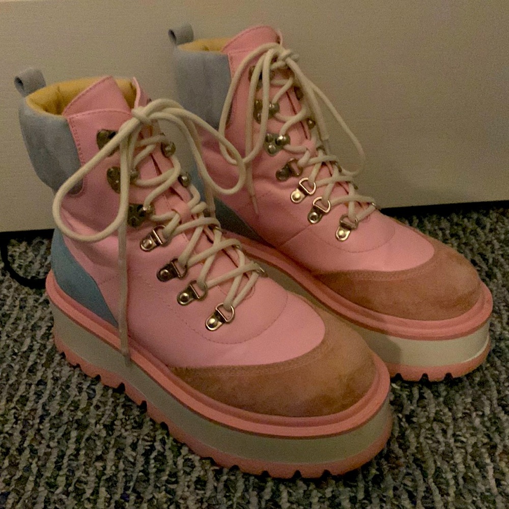 Koi Footwear Pink Platform Shoes